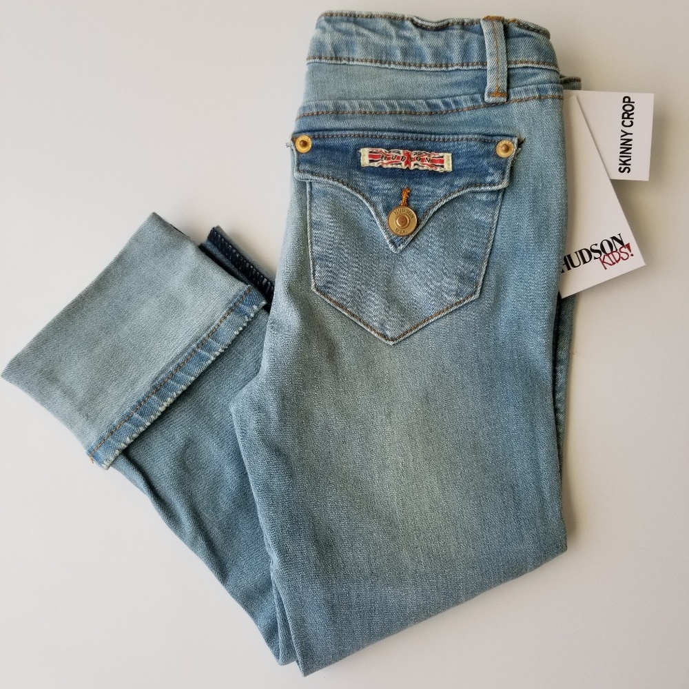 🛑SALE🛑New HUDSON Cuffed Cropped Skinny Jeans - Picture 3 of 7